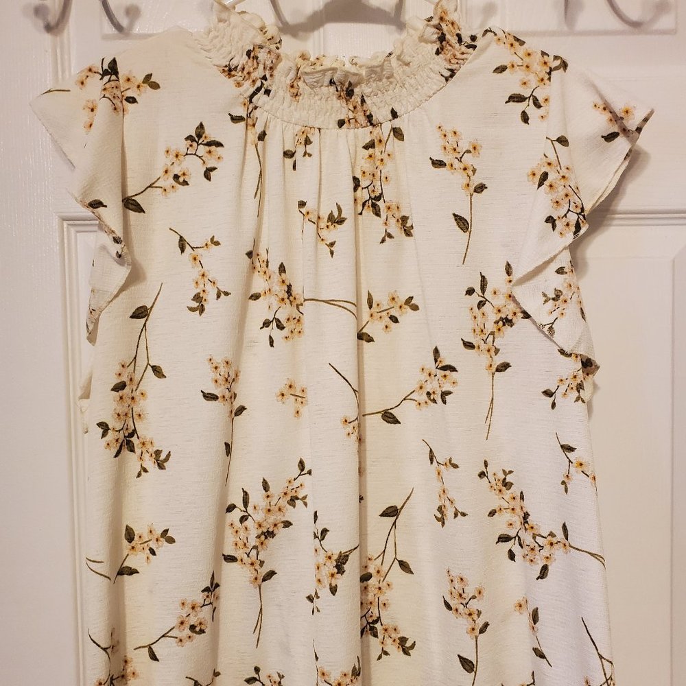 Melloday Floral Blouse